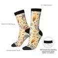 thumbnail image 4 of Disketp Happy Summer With Gnome Unisex Crew Socks Lightweight Breathable Ventilation Ankle Socks, Mid-calf socks for Daily, 4 of 6