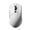 White, variant on GS01 Minimalist Wireless Mouse, 61g Lightweight Computer Mouse with Bluetooth + 2.4G + USB-C Tri-Mode Connection, Rechargeable, Modern Aesthetic Design for Laptop, Office, Study and Home Desk - White