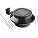 thumbnail image 3 of - Paquete de 6 luces LED para canalones con energía solar, valla, techo, canalón, jardín, patio, pared, negro esquí esquí Gafas de esquí, 3 of 5