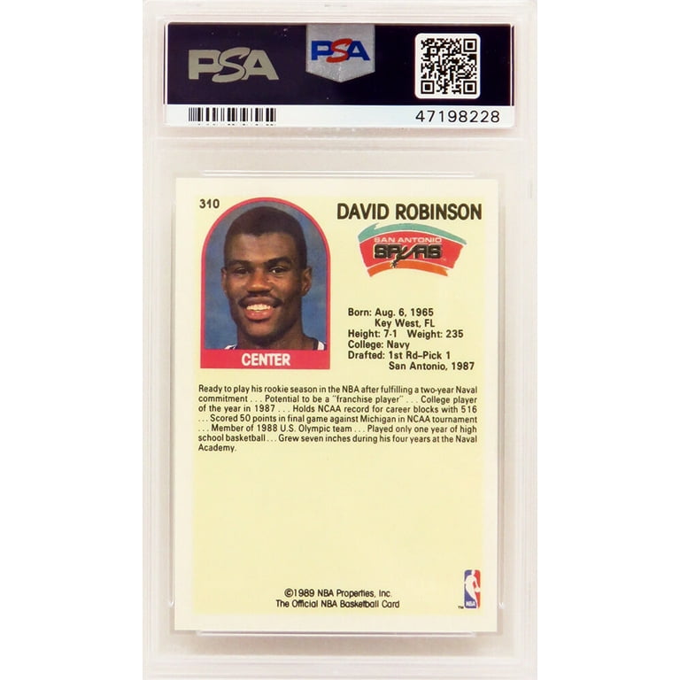 Selling David Robinson Rookie Card PSA 6 card lot