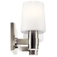 thumbnail image 3 of 55175NI Kichler Lighting Adani - 2 Light Bath Vanity In Modern Style-8.25 Inches Tall and 14.5 Inches Wide-Brushed Nickel Finish, 3 of 6