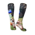 thumbnail image 5 of Lsque Pikmin Printed Crew Socks Men's Women's LightWeight Thin Casual Calf Socks ,Knee High Socks,Cotton Socks, 5 of 9