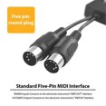 thumbnail image 3 of Wireless BT 5.0 MIDI Adapter for Digital Pianos Electronic Keyboards - 5Pin Anti-Interference High, 3 of 5