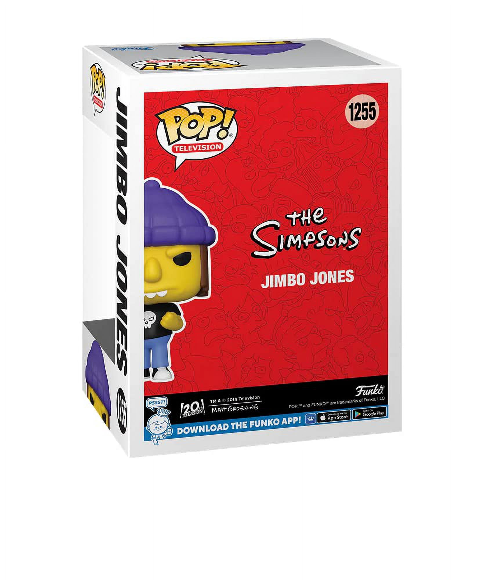 2022 Ltd Ed. The Simpsons Jimbo Jones Exclusive Funko Pop