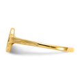 thumbnail image 4 of 14K Yellow Gold Ring Band Signet, Size 7, 4 of 5