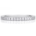 thumbnail image 2 of Forever 0.50 Carat Diamond Wedding Band Ring on 10k White Gold, 2 of 3