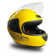 thumbnail image 1 of Casco Para Motocicleta Con Visor Protector Certificación Amarillo talla L, 1 of 5