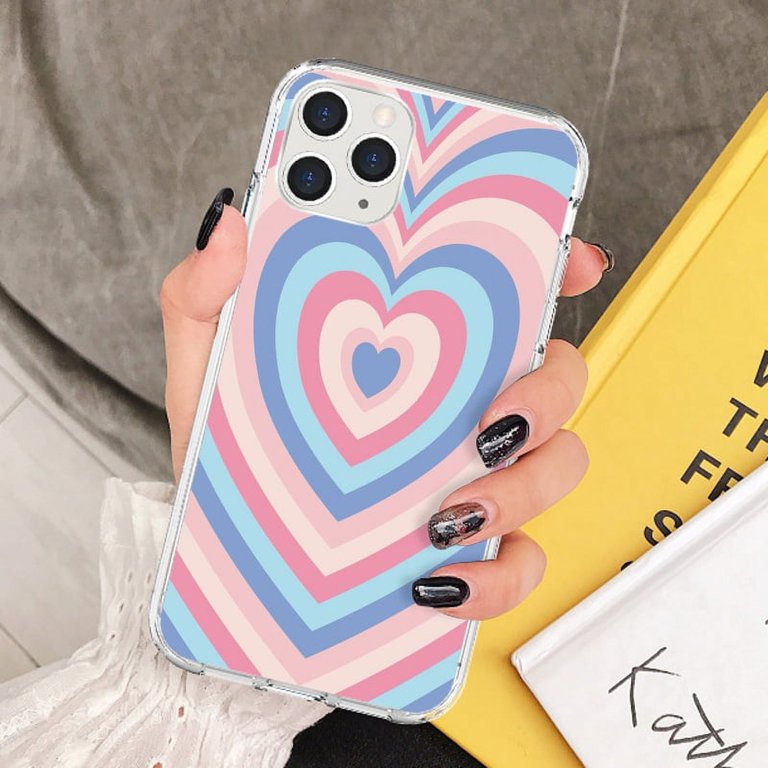 Phone Case Pink Blue Rose Red Love Heart Pattern for Samsung for XiaoMi for Sony for Huawei for iPhone 15 Pro Max for iPhone