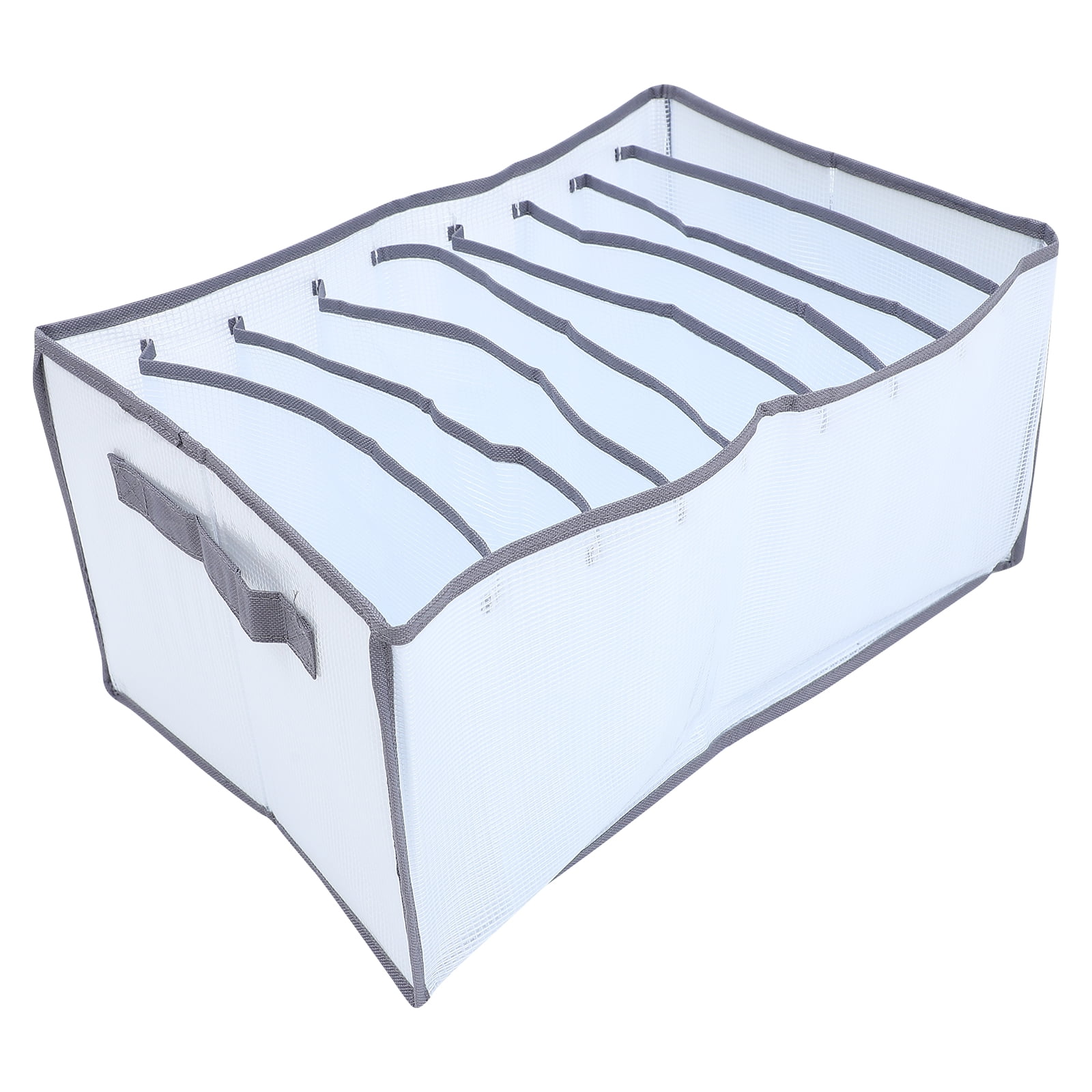 Washable MultiGrids Divider Box Wardrobe Clothes Organizer Drawer