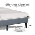 thumbnail image 5 of Camden Isle Monticello Platform Bed | Diamond Tufted Headboard | Queen, Gray, 5 of 8