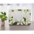 thumbnail image 4 of Only Compatible MacBook Pro 14 inchs Case 2023/2022/2021 Release Model A2442 & A2779, Plastic Hard Shell Cover Cable Tie, Flowers 25, 4 of 5