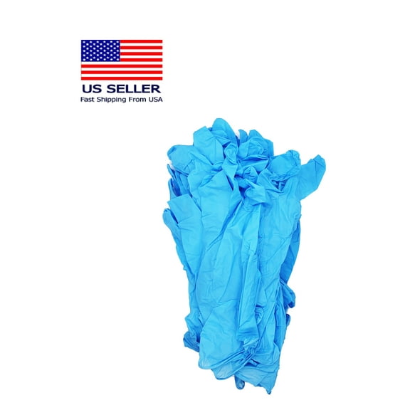 LARGE NITRILE GLOVES - EXAM GRADE - 4MIL - POWDER FREE - USA SELLER