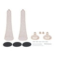 thumbnail image 6 of Miumaeov 2PCS Crystal Wedding Flower Vase for Artificial Flower H22Inch Decorative Table Centerpiece for Wedding Anniversary Ceremony Party Birthday Event Home Decoration, 6 of 12