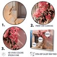 thumbnail image 3 of Designart "Simply Captured Pink Tree II" Tree Floater Framed Wall Decor, 3 of 5