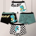 thumbnail image 3 of Calzoncillos tipo bóxer finos de verano para hombre, confeccionados en algodón de clase A, de talla pequeña y mediana., 3 of 5