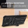 thumbnail image 4 of for Motorola Moto G30 6.5 inch Wallet Case, with Credit Card Holder Stand Kickstand Slim Rugged Shockproof Heavy Duty Defender Armor Military Grade Protective Phone Case - Black, 4 of 9