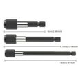 thumbnail image 3 of Quick Release Bit Holder, 60mm 100mm 150mm，Hex Shank Magnetic Extension Chuck Adapter Quick Release Bar Socket Screwdriver Bit Holder, 3 of 4