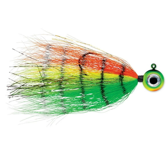 VMC MTJ38-FT Moontail Jig, 3/8 oz, Firetiger, paquet de 2 Moontail garbait, Firetiger