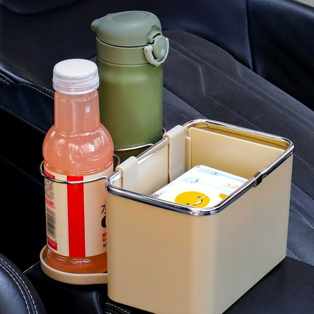 Caja de almacenamiento para reposabrazos de coche, caja de almacenamiento para reposabrazos de coche, portavasos para reposabrazos de coche, organizador de asiento de coche, rendimiento sólido