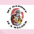 thumbnail image 2 of CafePress - My Daddy Is A Welder Infant Bodysuit - Baby Light Bodysuit, Size Newborn - 24 Months, 2 of 4