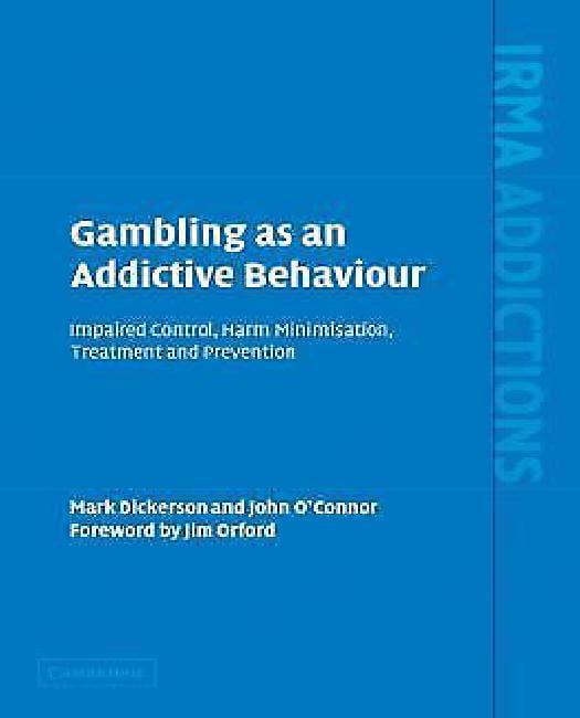 Harm Minimisation Problem Gambling Harm Minimisation Problem Gambling