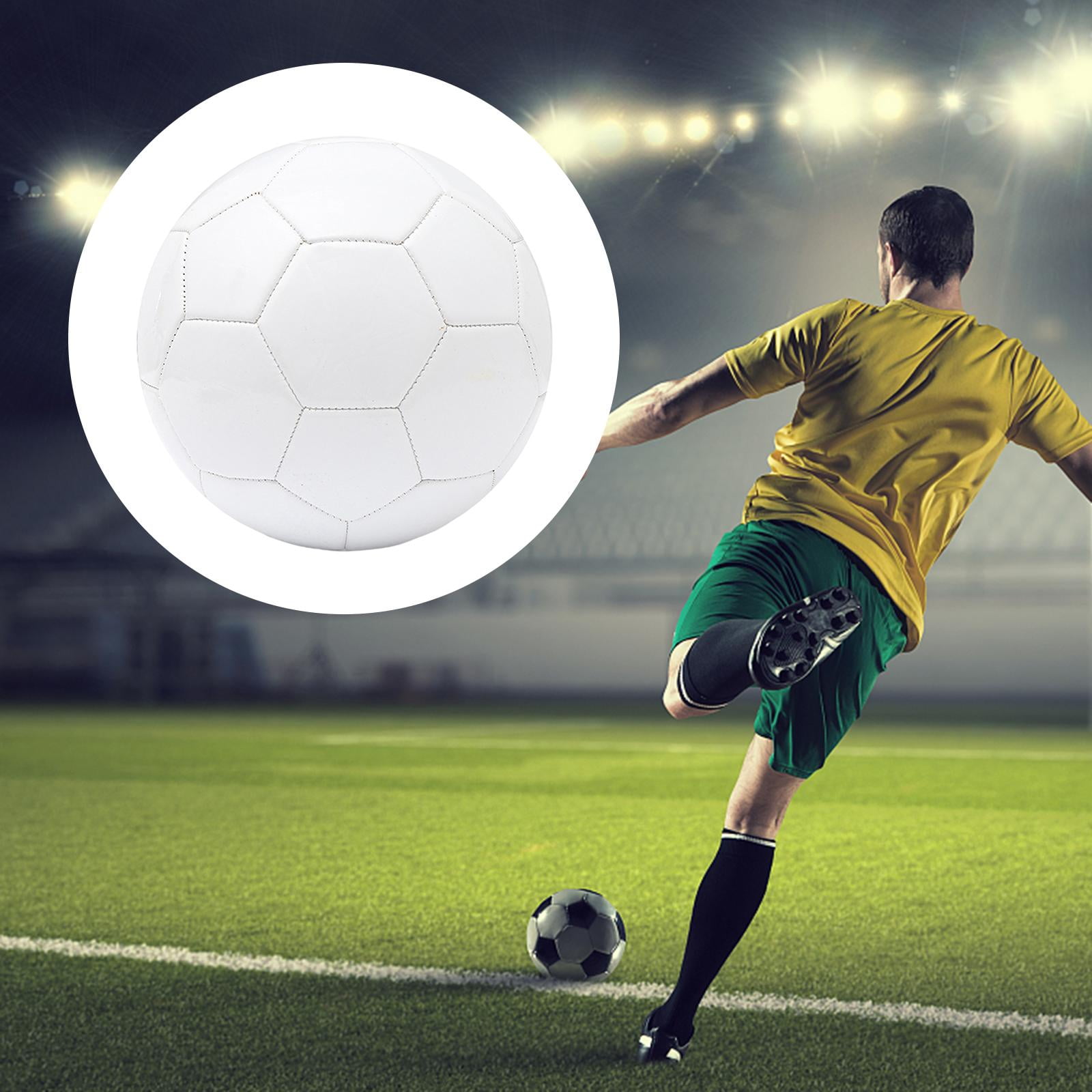 Almencla Soccer Ball Size 5 Stitched PVC Training Ball for