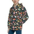 thumbnail image 2 of Disketp Autumn Forest Youth Hoodie Sweatshirt for Boys Girls Kids Pullover Hooded Classic Casual Essentials Hoodie-Large, 2 of 6