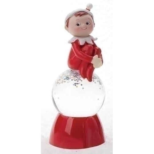 Elf on the Shelf Christmas Color Changing Snow Globe by Roman Walmart