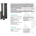 thumbnail image 3 of Pentek C1 Carbon Filter Cartridge, 9-3/4 inch x 2-1/2 inch, 5 Micron, 3 of 12