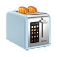 thumbnail image 1 of Pantalla táctil Toaster Mecity 2 Slice de 1,5 cm de ancho, ranura de 825 W, 1 of 8