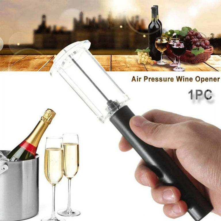 Red Wine Openers Air Pressure Cork Popper Bottle Pumps Corks Screw Openers  