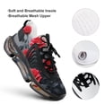 thumbnail image 4 of Red Rose Butterfly Walking Shoes for Men Woman Lightweight Tennis Fashion Elastic Sports Shoes Cushion Basketball Shoes, 4 of 7