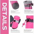 thumbnail image 4 of TELOLY 4Pcs Dog Shoes for Hot Pavement, Anti-Slip Sole Dog Boots & Paw Protector Dog Booties with Reflective Straps Dog Shoes for Small Medium Dogs, 4 of 7