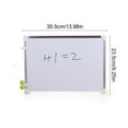 thumbnail image 3 of PONPRNGY Dry Erase Board/Magnetic Whiteboard, 14 x 9 Inches, Wall Mounted Board for office and Home, 3 of 6