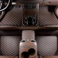 thumbnail image 2 of 5pcs Car Floor Mats Universal Waterproof Front Rear Full Set Auto Rugs Leather Car Carpet Accessories Interior, 2 of 5