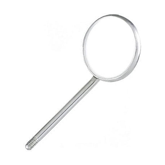 Integra Miltex Mouth Mirror Head Front Surface 12 pcs / box