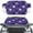 Bat Moon, variant on Xoenoiee Deer Butterfly Daisy Flower Print Car Windshield Snow Ice Cover, Windshield Cover for Ice and Snow, Foldable Car Windshield Sun Shade Fit for Sedan/SUV/Pickup/Truck/MPV