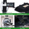 thumbnail image 3 of Organizador de maletero de coche, organizador de coche colgante de gran capacidad, equipado con 4 palos mágicos, bolsa de almacenamiento con tapas, ahorro de espacio, negro oso de fresa  Hogar, 3 of 4