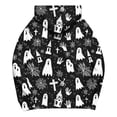 thumbnail image 5 of SOOMLON Halloween Sweatshirts Women Plus Size Long Sleeve Hoodies Top Skeleton Ghost Black Pullover Winter Party Outfits, 5 of 6