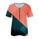thumbnail image 4 of Blusa de manga corta con cuello en V, informal, cómoda y elegante para mujer OAVQHLG3B Store  lin121212, 4 of 5