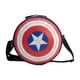 thumbnail image 1 of Lonchera Circular, Diseño Capitán América, Disney Marvel, Lonchera Reutilizable con Aislamiento Térmico con Correa Expandible, Color Azul, 1 of 6