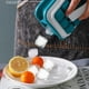thumbnail image 2 of Bandejas para cubitos de hielo, cubo de hielo portátil de silicona con almacenamiento para congelador, molde para hacer cubitos de hielo fácil de empujar y sacar para whisky, vino tinto, cóctel Fokelyi WMYD-5, 2 of 6