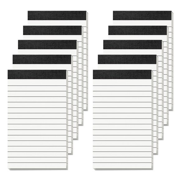 10 Pack Small Note Pads 3x5 Lined Writing Pads with 30 Sheets Per Notepad Home Office School Practical Gift Idea