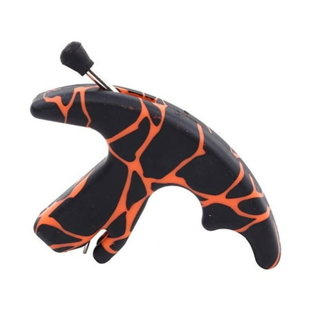 Finger Grip Three-Finger Grip 1Pc Archery Accessories Archery Release Aid Thumb Comfortable Thumb Release High Quality Practical Orange