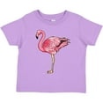 thumbnail image 3 of Inktastic Pink Flamingo Boys or Girls Toddler T-Shirt, 3 of 5