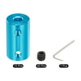 thumbnail image 3 of 5mm to 8mm Shaft Coupler Connector L25mm x D14mm Aluminum Alloy for 3D Printers with 40 Screws & Spanner - 10 Pcs, 3 of 5