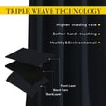 thumbnail image 4 of Cortinas Nicetown Blackout de 213 cm con aislamiento térmico, 2 paneles, 4 of 9