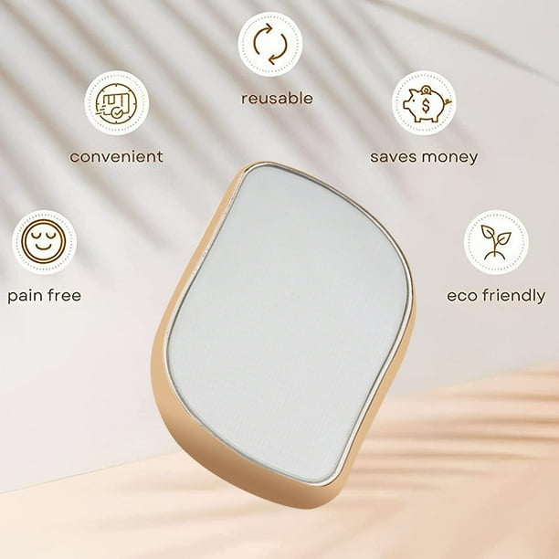 Portable Hair Remover Gentle Hair Removal Exfoliation for Women