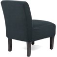 thumbnail image 2 of Armless Accent Chair Slipcover Stretch Accent Slipper Chair Cover Removable Oversized Big Chair Furniture Protector Slip Cover for Home Hotel (Dark Gray, 2), 2 of 7
