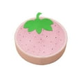 thumbnail image 1 of Tapis à Gratter pour Chat Lit Durable Jouet Interactif Rond Salon Intérieur pour Chaton Fraise, 1 of 8